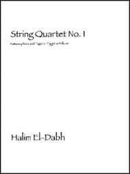 STRING QUARTET #1 SCORE AND PARTS P.O.D. cover